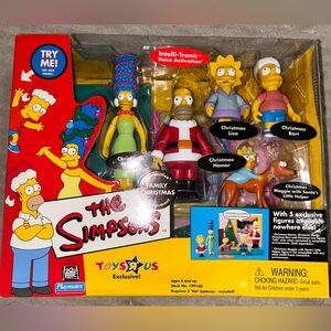 The Simpsons. Interactive Family Christmas Environment.
